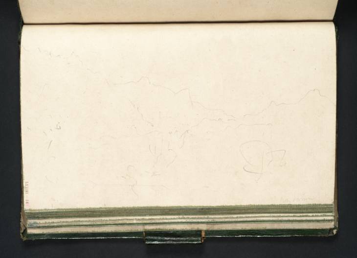 Joseph Mallord William Turner, ‘Valley of Contamines from the Servoz Road’ 1802