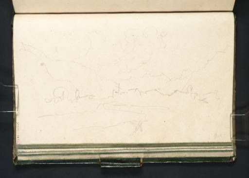 Joseph Mallord William Turner, ‘The Arve Valley from the Servoz Road; Towards the Pointe Percée Range’ 1802