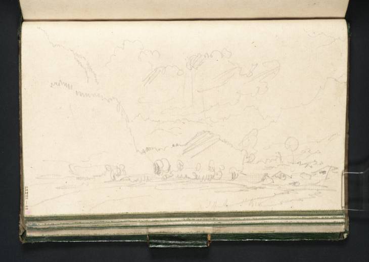 Joseph Mallord William Turner, ‘The Arve Valley from the Servoz Road, towards the Pointe Percée Range’ 1802