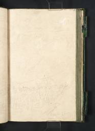 Mont Blanc, the Brenva Glacier and the Entrance to the Allée Blanche from near Entreves, Joseph Mallord William Turner, 1802, Graphite on paper