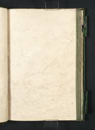 Mont Blanc, the Brenva Glacier and the Entrance to the Allée Blanche from near Entreves, Joseph Mallord William Turner, 1802, Graphite and chalk on paper