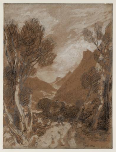 Joseph Mallord William Turner, ‘A Road near Grenoble’ 1802