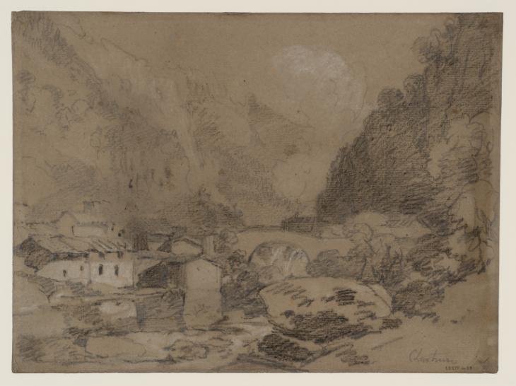 Joseph Mallord William Turner, ‘?Fourvoirie, Gorges du Guiers Mort, Chartreuse’ 1802