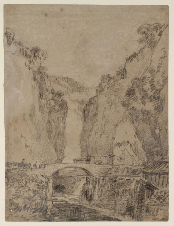 Joseph Mallord William Turner, ‘?Fourvoirie, Gorges du Guiers Mort, Chartreuse’ 1802