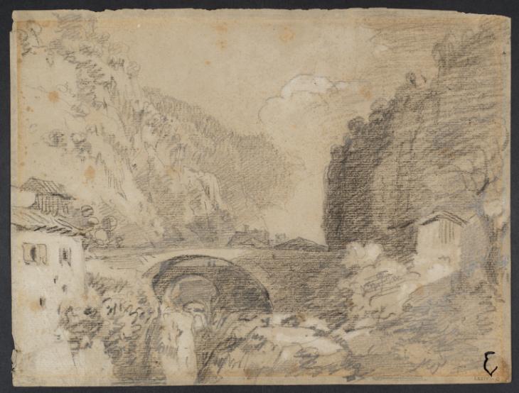 Joseph Mallord William Turner, ‘?Fourvoirie, Gorges du Guiers Mort, Chartreuse’ 1802