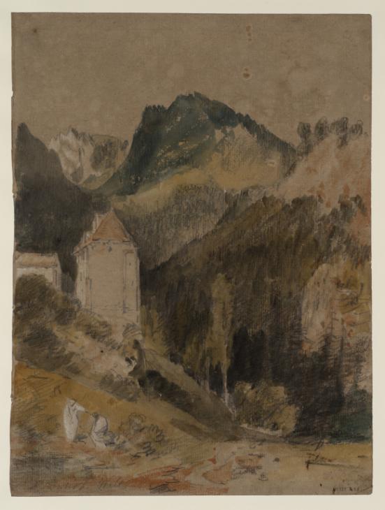 Joseph Mallord William Turner, ‘The Grand Logis, near the Porte de l'Enclos, Grande Chartreuse’ 1802