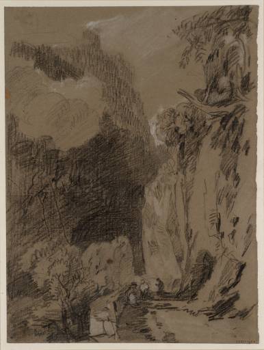 Joseph Mallord William Turner, ‘Gate of the Chartreuse (Looking Back, Further Off)’ 1802