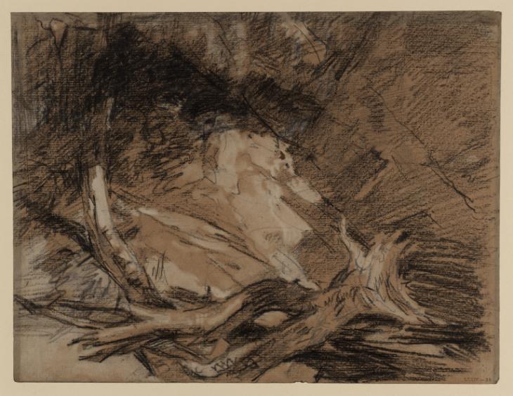 Joseph Mallord William Turner, ‘Fallen Trees, Chartreuse’ 1802