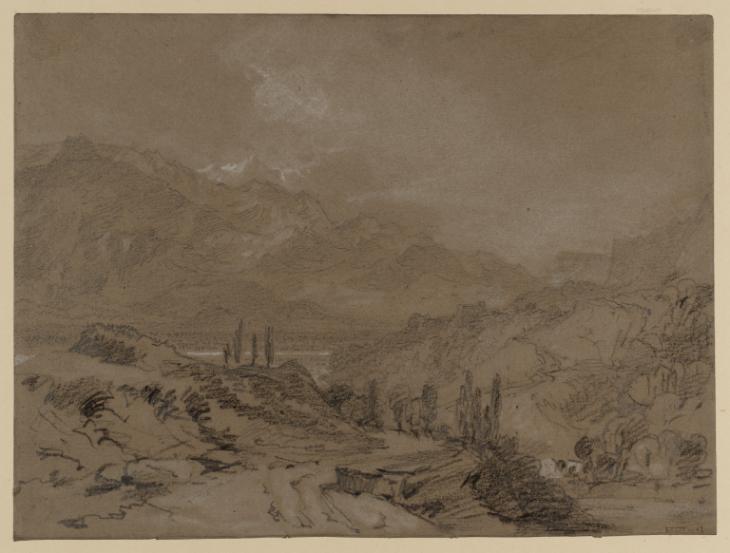 Joseph Mallord William Turner, ‘?The Isère Valley’ 1802