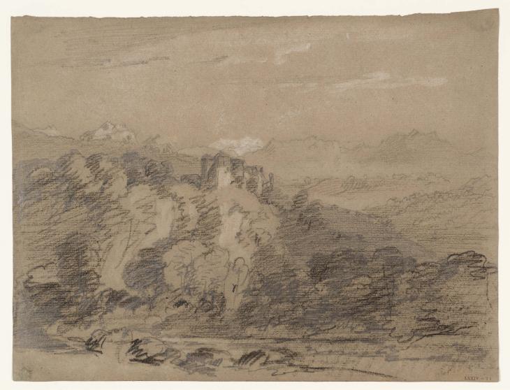 Joseph Mallord William Turner, ‘?A Castle in the Val d'Aosta’ 1802