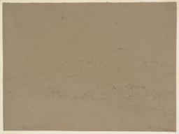 The Castle of Chillon and Villeneuve, Lake Geneva, Joseph Mallord William Turner, 1802, Graphite on paper