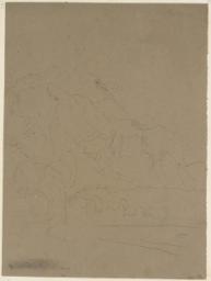 St Maurice, Joseph Mallord William Turner, 1802, Graphite on paper