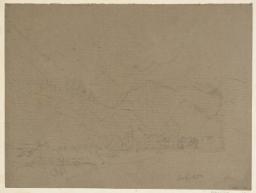 Orsières, Joseph Mallord William Turner, 1802, Graphite on paper