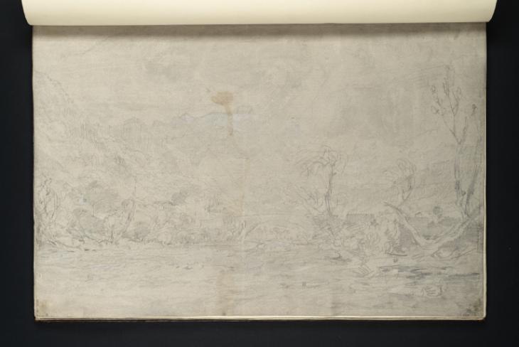Joseph Mallord William Turner, ‘The River Arve and St Martin, Mont Blanc in the Distance’ 1802