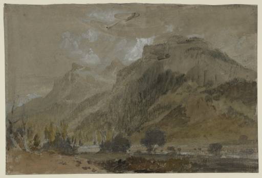 Joseph Mallord William Turner, ‘Near Bonneville, Looking towards Mont Blanc’ 1802