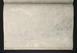 The Staubbachfall, Lauterbrunnen, Joseph Mallord William Turner, 1802, Chalk and graphite on paper