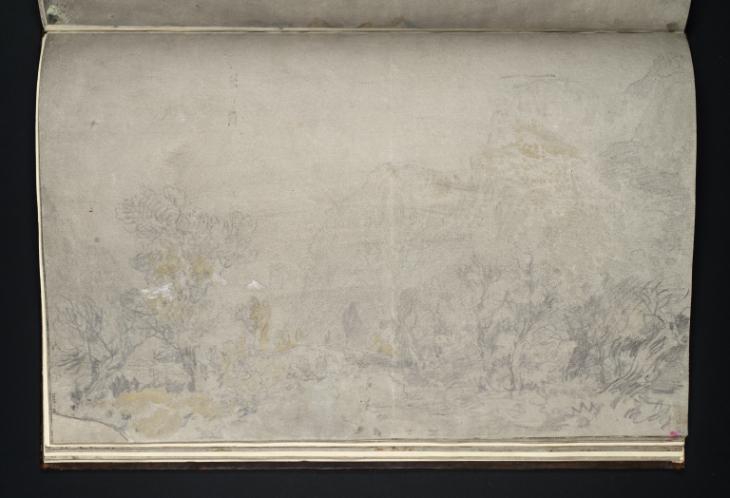 Joseph Mallord William Turner, ‘A Road and Bridge: St Martin and Sallanches’ 1802