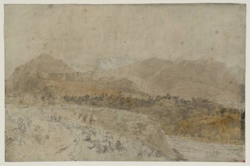 Joseph Mallord William Turner, ‘Mont Blanc from the Arve Valley’ 1802