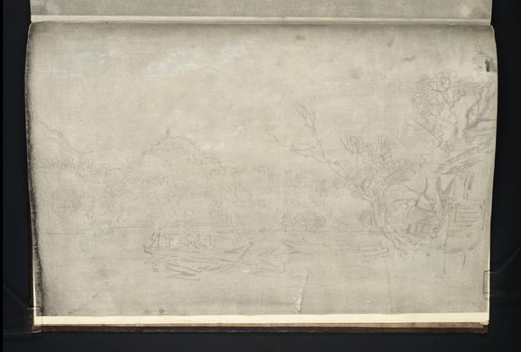 Joseph Mallord William Turner, ‘Lake Brienz, Looking towards Ringgenberg Castle’ 1802