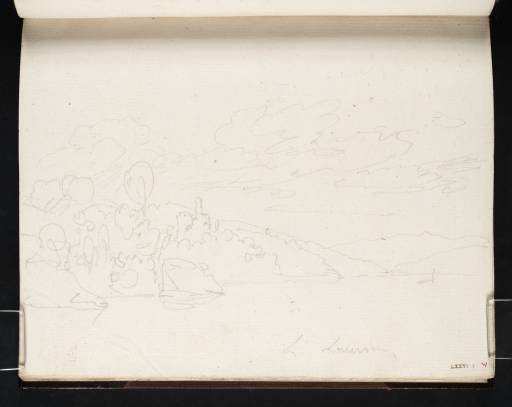 Joseph Mallord William Turner, ‘Lake Lucerne’ 1802