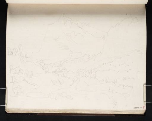 Joseph Mallord William Turner, ‘Grindelwald Church, the Wetterhorn Beyond’ 1802