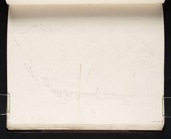Joseph Mallord William Turner, ‘?Near Amsteg, with the Bristenstock’ 1802
