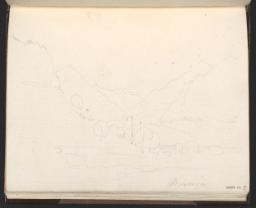 Meiringen, Joseph Mallord William Turner, 1802, Graphite on paper