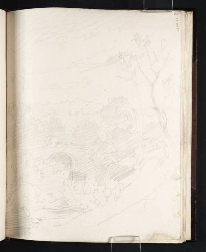 Joseph Mallord William Turner, ‘Bridge and Mountains’ 1802
