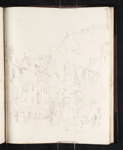 Joseph Mallord William Turner, ‘Baden, below Castle Stein’ 1802