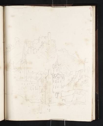 Joseph Mallord William Turner, ‘Baden; the Stadtkirche, Stadtturm and Castle Stein’ 1802