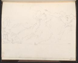 Tell’s Chapel, Lake Lucerne, Joseph Mallord William Turner, 1802, Graphite on paper