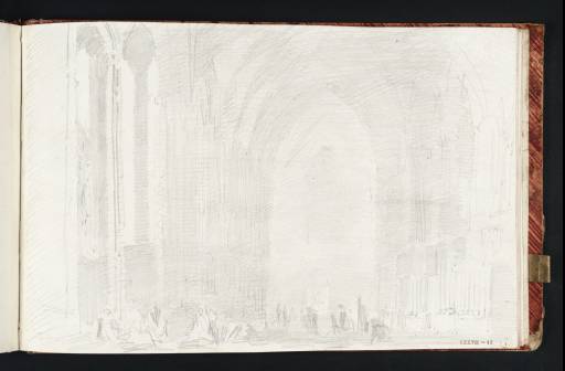 Joseph Mallord William Turner, ‘A Gothic Nave: ?Basle Cathedral’ 1802
