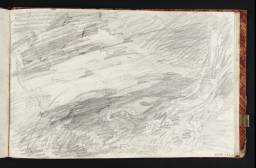 Historical Study: ?For ‘The Goddess of Discord Choosing the Apple of Contention in the Garden of the Hesperides’ or ‘Apollo and Python’, Joseph Mallord William Turner, 1802–11, Graphite on paper