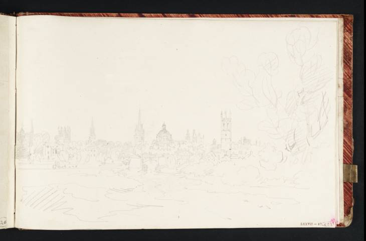 Joseph Mallord William Turner, ‘Distant View of Oxford’ 1802-3