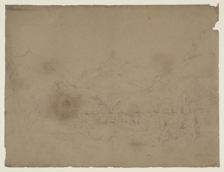 Joseph Mallord William Turner, ‘?'Mont St Grave'’ 1802
