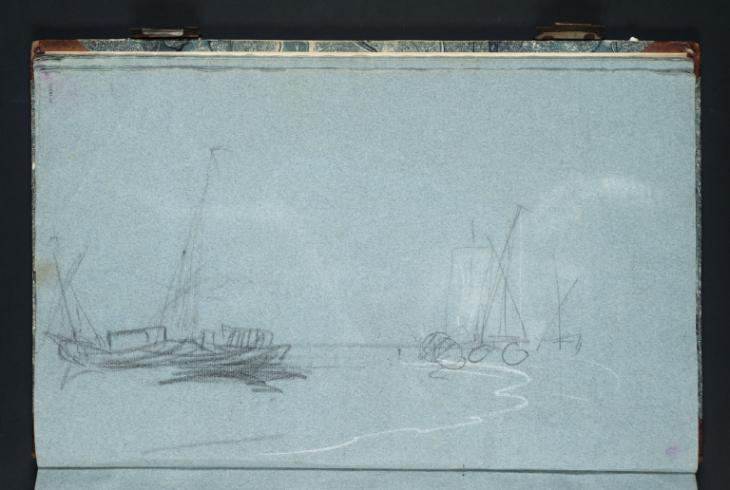 Joseph Mallord William Turner, ‘Boats by the Shore’ c.1802-5