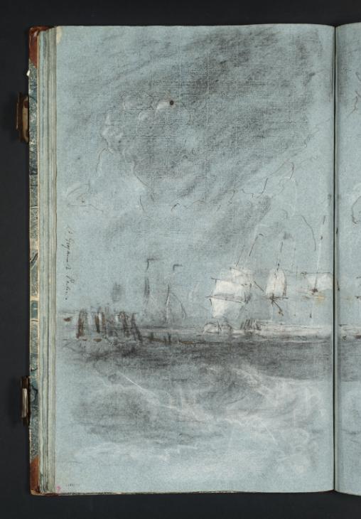 Joseph Mallord William Turner, ‘Study for 'Ships Bearing up for Anchorage ("The Egremont Seapiece")'’ c.1799-1802