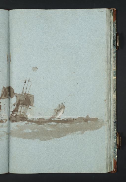 Joseph Mallord William Turner, ‘Shipping at Sea’ c.1799-1805