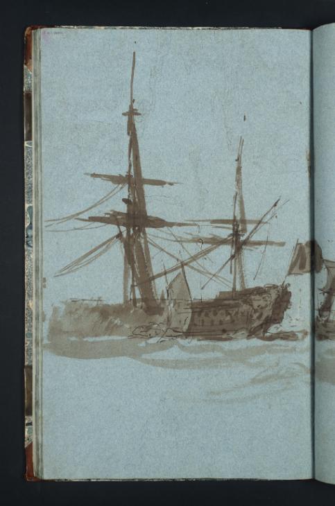 Joseph Mallord William Turner, ‘Shipping at Sea’ c.1799-1805