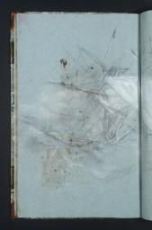 Study for the ‘Shipwreck’, Joseph Mallord William Turner, c.1799–1805, Chalk on paper