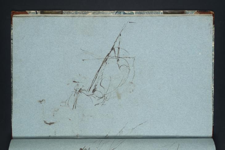 Joseph Mallord William Turner, ‘A Fishing Boat in a Strong Wind’ c.1802