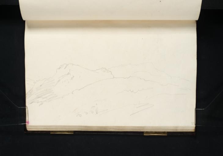 Joseph Mallord William Turner, ‘?Mountains above Langdale’ 1801