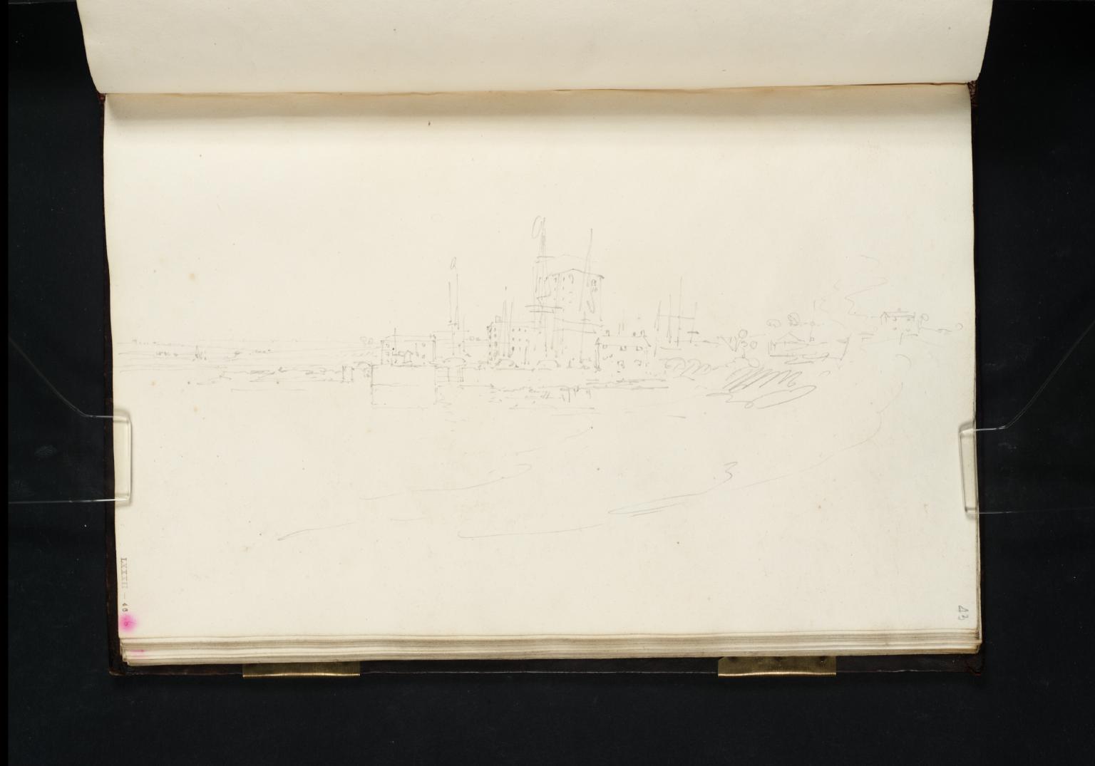 A Harbour, with Warehouses