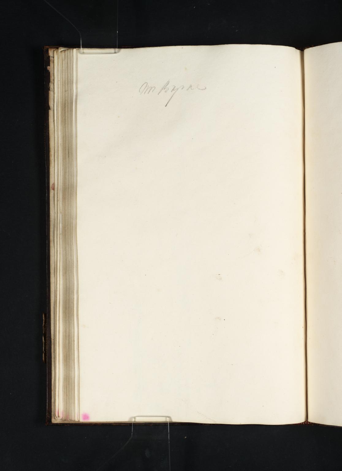 [inscription by Turner]