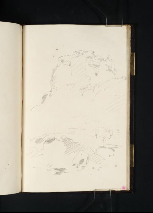 Joseph Mallord William Turner, ‘Near View of Beeston Castle from the North-East’ 1801
