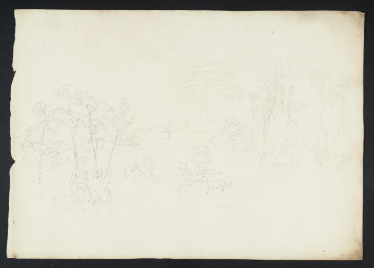 Joseph Mallord William Turner, ‘Brocklesby: The Mausoleum’ 1798