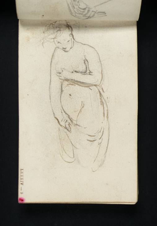 Joseph Mallord William Turner, ‘A Woman, Semi-Draped’ c.1800-7