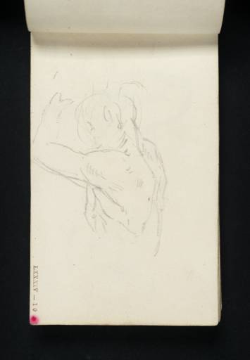 Joseph Mallord William Turner, ‘Part of a Nude Figure’ c.1800-7