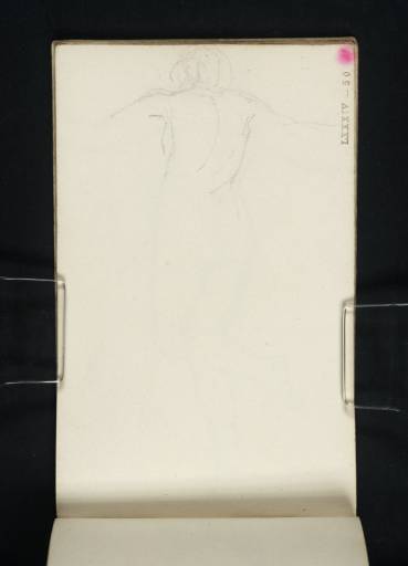 Joseph Mallord William Turner, ‘The Head and Bare Shoulders of a Woman, Seen from Behind’ c.1800-7