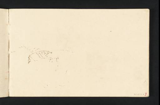 Joseph Mallord William Turner, ‘?A Ship’ c.1805